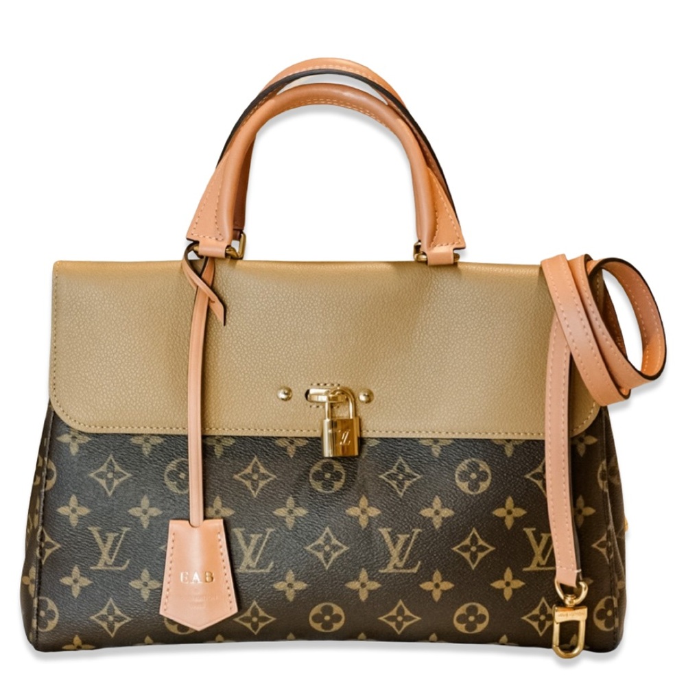 Louis Vuitton Venus Monogram Brown Sesame Tote or Shoulder Bag - Like New